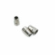 Metal Cord End length 9 mm entry 7 mm B0001 Metal Cord End length 9 mm entry 7 mm B0001