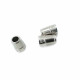 Metal Cord End length 9 mm entry 7 mm B0001 Metal Cord End length 9 mm entry 7 mm B0001
