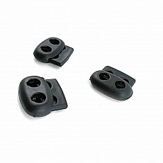 2 Hole Stopper 5 mm Cord  Diameter Plastic B0015