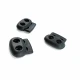 2 Hole Stopper 5 mm Cord Diameter Plastic B0015
