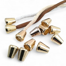 Cord End Bell Shape Cord Entry 6 mm / 0.27" Metal B0017