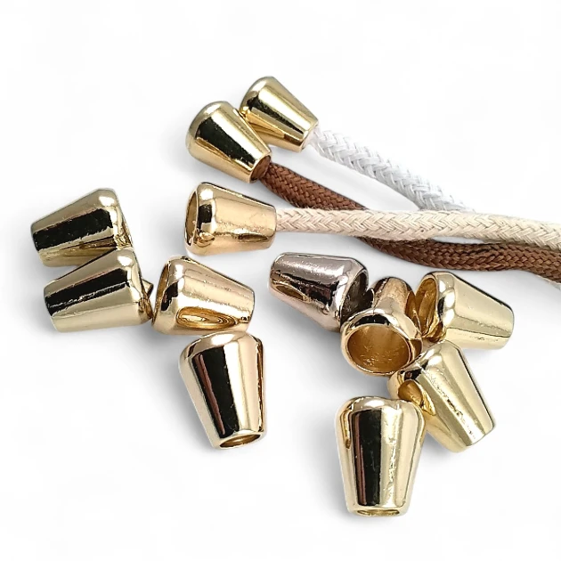 Çan Şekil Bağucu Kordon Girişi 6 mm / 0,27" Metal B0017