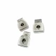 Metal Stopper Single Hole 23 x 17 mm tall 6 mm hole diameter B0024