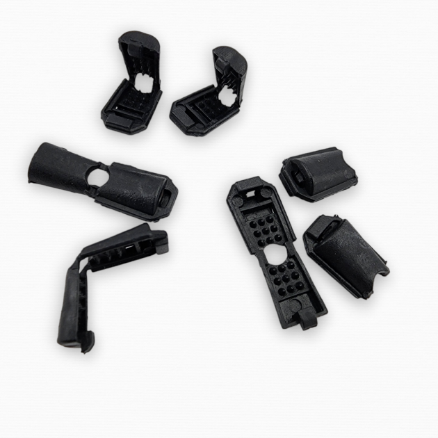 Plastic Cord End 3 mm Clamping H09001