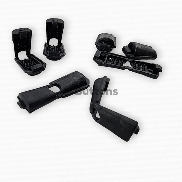 Plastic Cord End 3 mm Clamping B0030