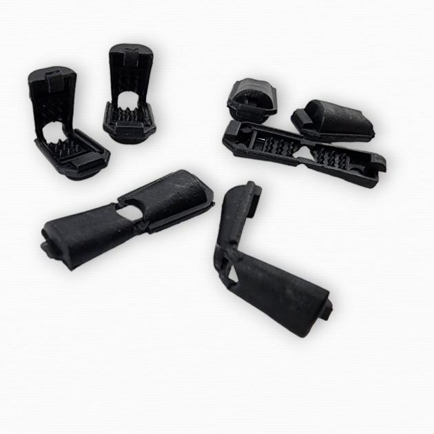 Plastic Cord End 3 mm Clamping H09001