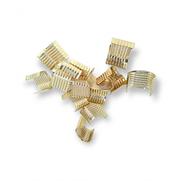 Cord End Metal Clamping 14mm x12mm T0013