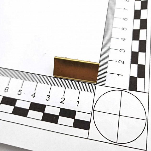 Belt Clamp Brass Stainless 30 mm x 15 mm T0054