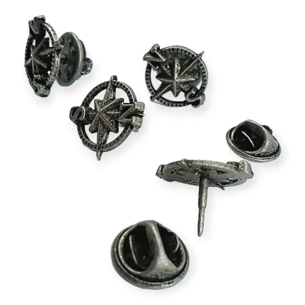 Kuzey Yıldızı Rozet - Pusula Model Rozet - İğneli Rozet RZT0001