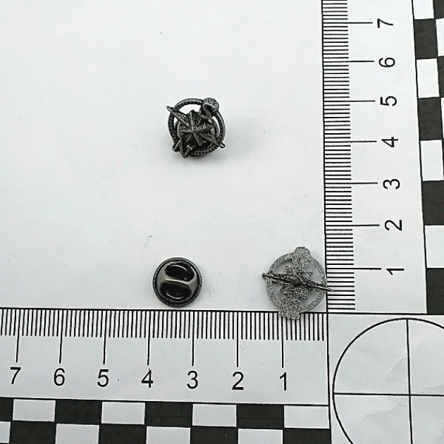 North Star Badge - Compass Model Badge - Pin Badge RZT0001