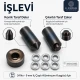 Size 24 Aluminum Eyelet Hand Punch and Setting Tool 9 mm (0.35 in) for manual installation of aluminum eyelets on textile