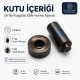 Size 24 Aluminum Eyelet Hand Punch and Setting Tool 9 mm (0.35 in) for manual installation of aluminum eyelets on textile