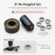 Size 31 Aluminum Eyelet Hand Punch and Setting Tool 17 mm (0.67 in) for manual installation of Size 28 aluminum eyelets on