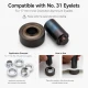 Size 31 Aluminum Eyelet Hand Punch and Setting Tool 17 mm (0.67 in) for manual installation of Size 28 aluminum eyelets on