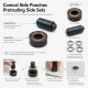 Size 31 Aluminum Eyelet Hand Punch and Setting Tool 17 mm (0.67 in) for manual installation of Size 28 aluminum eyelets on