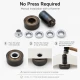 Size 31 Aluminum Eyelet Hand Punch and Setting Tool 17 mm (0.67 in) for manual installation of Size 28 aluminum eyelets on