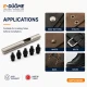 Delik Delme Kalıbı Punch Set 6 mm 7 mm 8 mm 9 mm 12 mm EDPCH0001 - Hassas delik açma aparatı