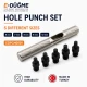 Delik Delme Kalıbı Punch Set 6 mm 7 mm 8 mm 9 mm 12 mm EDPCH0001 - Hassas delik açma aparatı