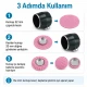 32L 20 mm 0.79 in Fabric Cutting Die for Cover Buttons, precision tool for cutting fabric pieces for button production