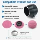 32L 20 mm 0.79 in Fabric Cutting Die for Cover Buttons, precision tool for cutting fabric pieces for button production