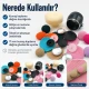 28L 17mm Fabric Cutting Die for Cover Buttons, designed for precise fabric cutting in button production