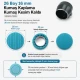 26L 16 mm fabric cutting die for cover buttons, designed for precise fabric cutting in button production
