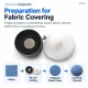 40L 40 mm 1.57 in fabric cutting tool for button covering