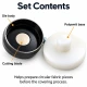 60L 60 mm 2.36 in fabric cutting die for covered buttons
