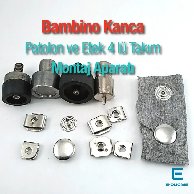 Pantolon ve Etek Kanca Bambino Düğmeli Model KLP000102PR