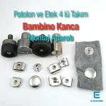 Pantolon  ve Etek Kanca Bambino Düğmeli Model KLP000103PR