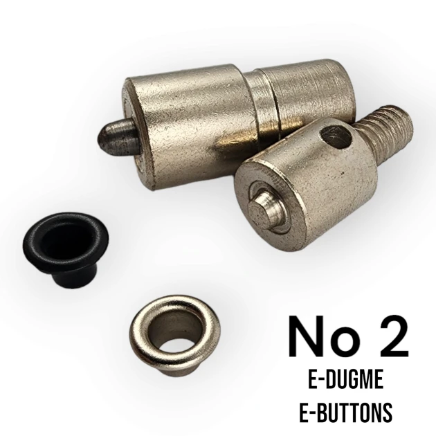 2 No Kuşgözü Uygulama Kalıbı  9 mm Kuşgözü Çakma Aparatı KLP0002