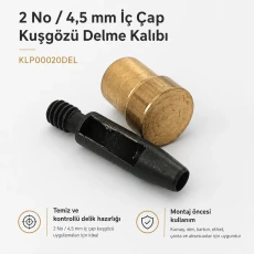 Eyelet Drilling Die 4.5 mm / 0.18 in KLP00020DEL