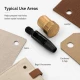 Eyelet Drilling Die 4.5 mm / 0.18 in for installing 20/64" grommets, made of durable metal, ideal for fabric and leather