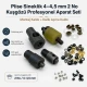 2 No 4,5 mm Plise Sineklik Kuşgözü Delme ve Montaj Kalıbı Seti