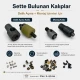 2 No 4,5 mm Plise Sineklik Kuşgözü Delme ve Montaj Kalıbı Seti