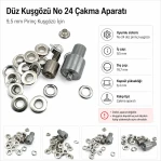 Flat Eyelet Setting Die for 9.5 mm / 0.37 in Brass Eyelets KLP00024DUZ