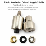 2 Nolu Kuşgözü Kalıbı 4 mm - 4,5 mm Kendinden Delmeli Kuşgözü Çakma Kalıbı KLP0002D
