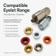 No 3 Eyelet Mold - 10 mm Eyelet Fastening Apparatus for fabric, leather, and wood applications