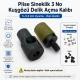 Custom 5 mm / 0.197 in Hole-Punch Die for 5–5.5 mm / 0.197–0.217 in Pleated Screen Eyelets, ideal for fabric, leather, and