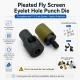 Custom 5 mm / 0.197 in Hole-Punch Die for 5–5.5 mm / 0.197–0.217 in Pleated Screen Eyelets, ideal for fabric, leather, and