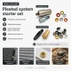 Pleated Screen Eyelet Setting and Hole-Punch Die Starter Set for 5-5.5 mm Eyelets, Custom PVC Strip Punch Die made of