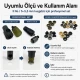 3 No / 5–5,5 mm Plise Sineklik Kuşgözü Delme ve Montaj Kalıbı Profesyonel Seti, PVC şeritler için kuşgözü montaj kalıbı
