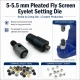 Custom Pleated Insect Screen Eyelet Setting Die for 5–5.5 mm / 0.197–0.217 in Eyelets, suitable for textile and leather