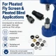 Custom Pleated Insect Screen Eyelet Setting Die for 5–5.5 mm / 0.197–0.217 in Eyelets, suitable for textile and leather