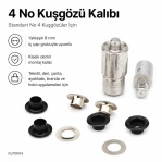 Eyelet Setting Die for 6 mm / 0.24 in Inner Diameter Eyelets KLP0004