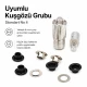 Eyelet Setting Die for 6 mm / 0.24 in Inner Diameter Eyelets, KLP0004 - Ideal for hobby and mass production use, includes