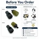Custom 6 mm / 0.236 in Hole-Punch Die for Pleated Screen Eyelets, compatible with 6–6.5 mm / 0.236–0.256 in inner diameter