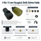 Custom 6 mm / 0.236 in Hole-Punch Die for Pleated Screen Eyelets, compatible with 6–6.5 mm / 0.236–0.256 in inner diameter