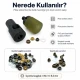 Custom 6 mm / 0.236 in Hole-Punch Die for Pleated Screen Eyelets, compatible with 6–6.5 mm / 0.236–0.256 in inner diameter