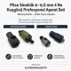 4 No / 6–6,5 mm Plise Sineklik Kuşgözü Delme ve Montaj Kalıbı Profesyonel Seti